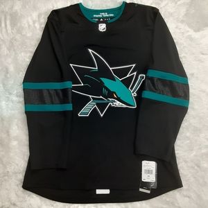 Men's Adidas Authentic San Jose Sharks Jersey